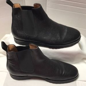 ETQ Amsterdam leather men’s Chelsea pull on boots. Like New!